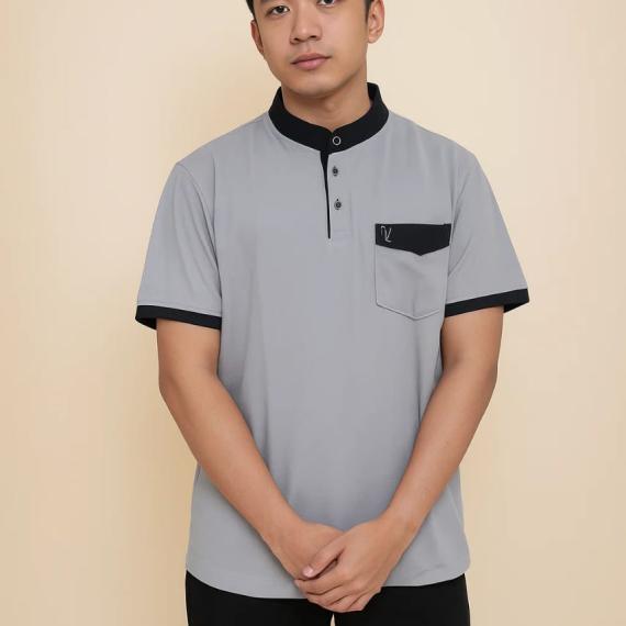 Vibe Chinese Collar T-shirt